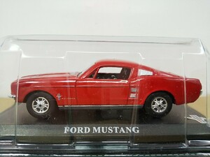 ■ デルプラド 1/43 FORD MUSTANG レッド フォードマスタング ミニカー