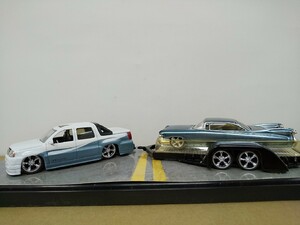 ■ Jada Toysジャダトイズ Dub City Kustoms 15029 1/64 Trailer Set キャデラックエスカレードトレーラーセットミニカー