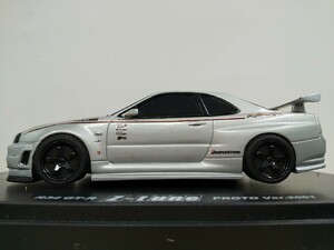 ■ EXTING & ELEGANCE 1/43 NISMO R34 GT-R Z-tune Proto Ver.2001 ニスモ 模型 モデルミニカー