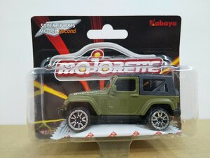 ■ Majoretteマジョレット『JEEP WRANGLER オリーブグリーン ジープ・ラングラー ルビコン キャノピー付 ミニカー』