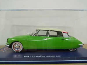 ■ Sparkスパークモデル MILEZIM 1/43 Citroen DS19 Salon de Paris 1955 グリーン シトロエン DS 19 サロン・ド・パリス モデルミニカー