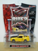 ■ Maisto G-RIDEZ マイスト『1/64 2006 FORD MUSTANG GT イエロー フォードマスタング ミニカー』_画像1