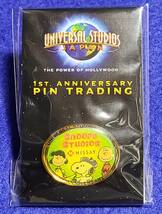 【送料無料】USJ ユニバーサル・スタジオ・ジャパン １st １周年 NISSAY 日本生命 スヌーピースタジオ ピンバッジ（新品・未使用・非売品）_画像2