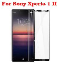 ［２枚セット］Xperia1 II フルカバー ガラス SO-51A SOG01 液晶保護 ガラス 保護フィルム エクスペリア xperia1 Glass Screen Protector_画像1