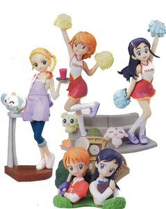 * Futari wa Precure Max Heartpliti Dayz collection... all 4 kind ( Max Heart ...,.. .,...... figure )