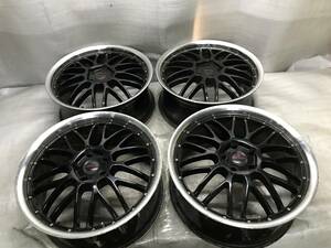 LXRYHANES ラグジーヘインズ アルミホイール 19インチ 19×8.0J +45 PCD 114.3 5H 社外アルミ 中古 エルグランド CX-5 ハリアー 等