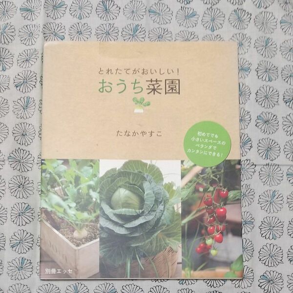 とれたてがおいしい！おうち菜園　初めてでも小さいスペースのベランダでカンタンにできる！ （別冊エッセ） たなかやすこ／〔著〕