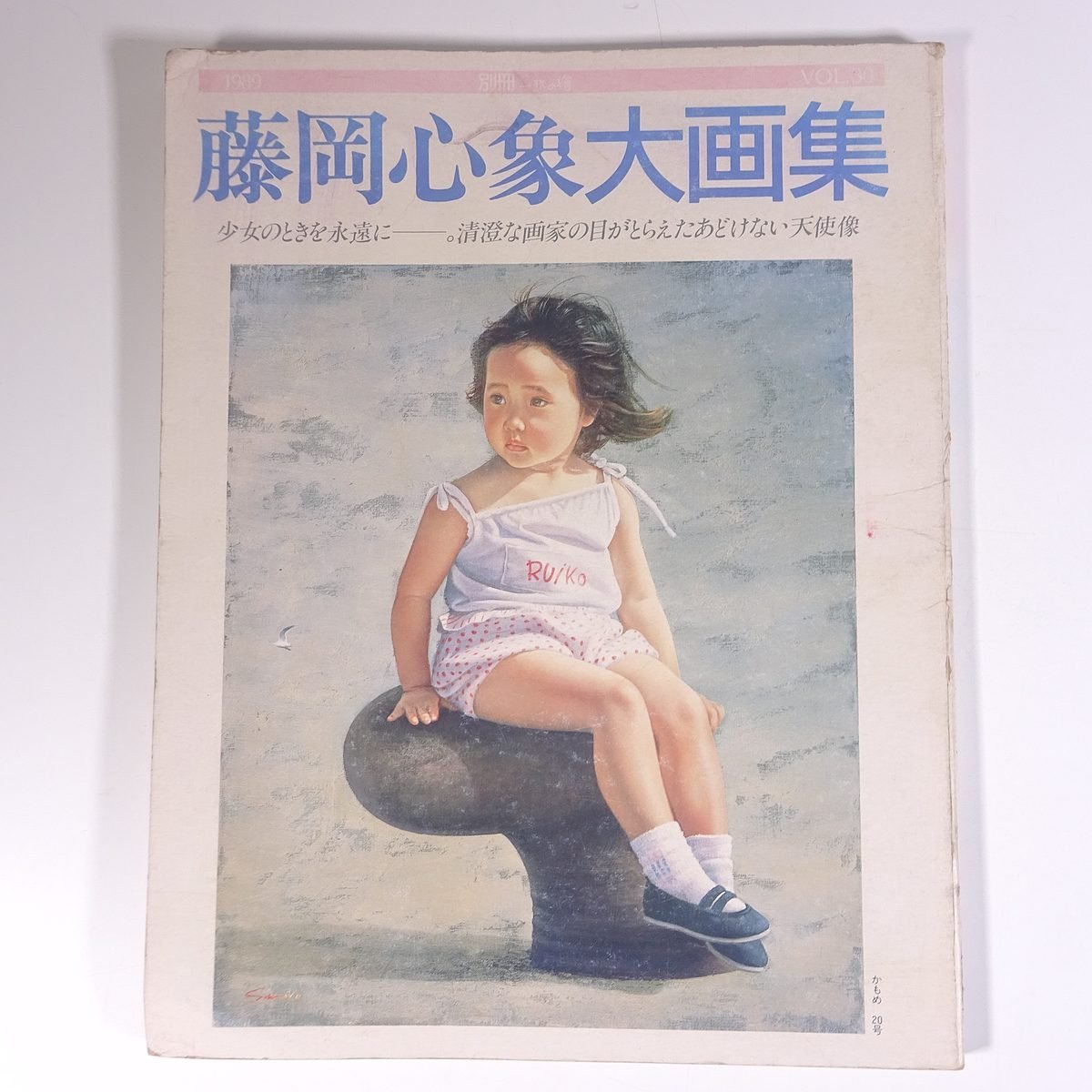 藤岡心象大画集 別冊一枚の繪 Vol.30 一枚の絵株式会社 1989 大型本 図版 図録 芸術 美術 絵画 画集 作品集 洋画, 絵画, 画集, 作品集, 図録