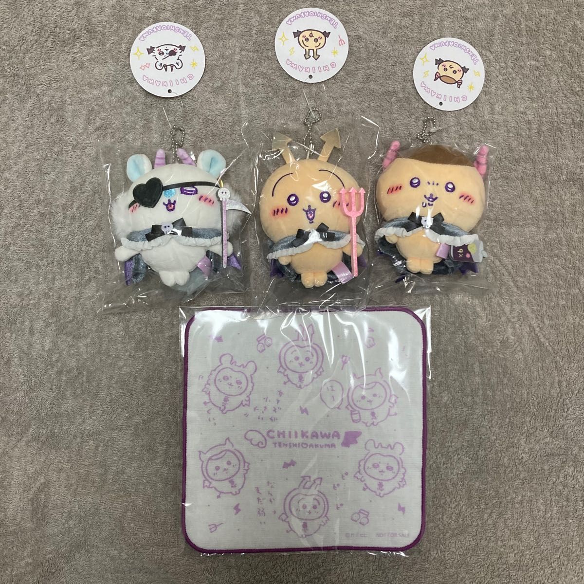 SEAL限定商品 ちいかわ おまけ付き てんし ちいかわ モモンガ あくま