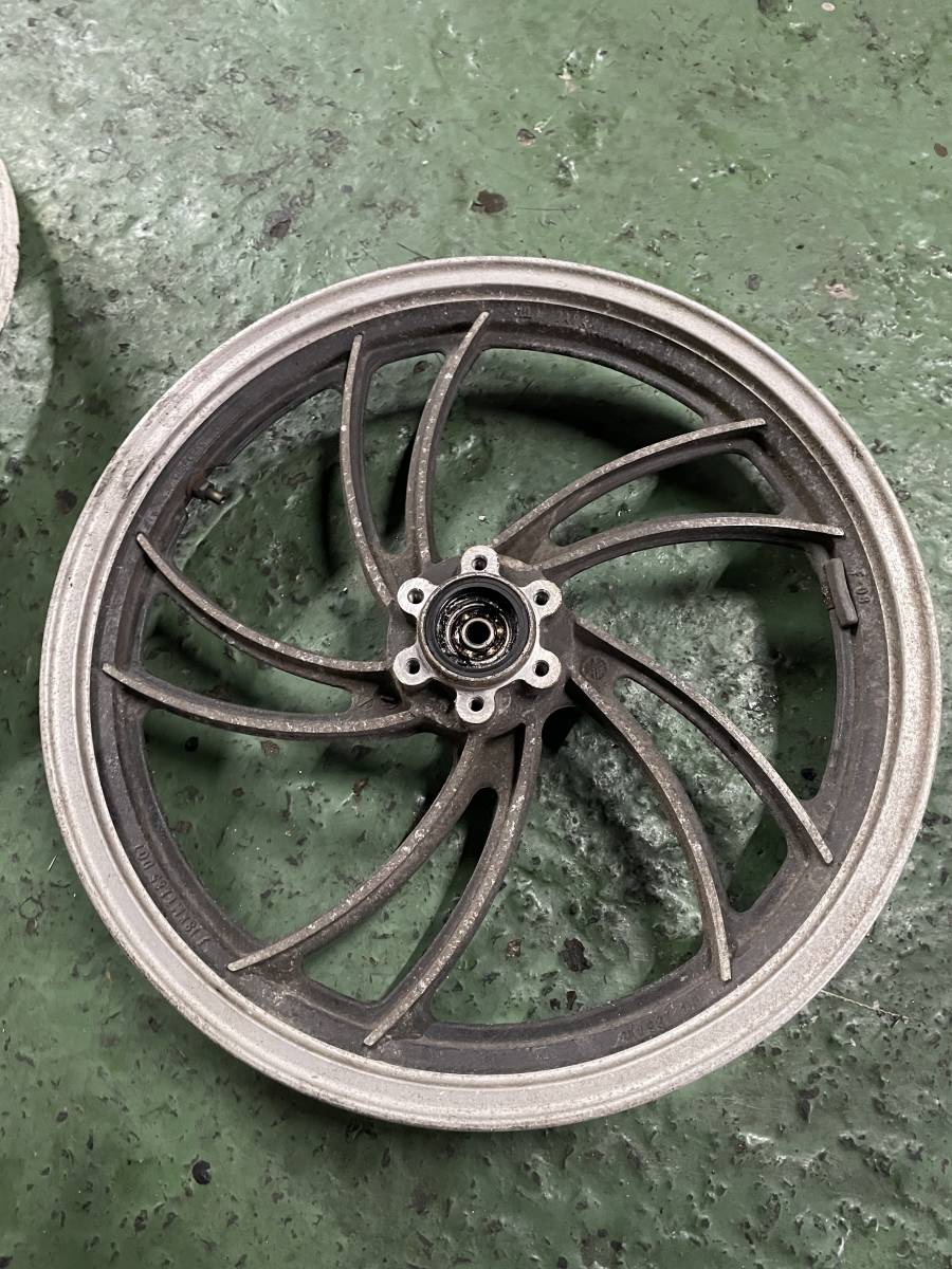 FZR400RR 3TJ 前後ホイール 流用などに TZR250 RZ250