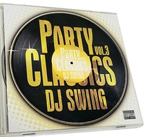 即決 DJ SWING / PARTY CLASSICS VOL.3 2枚組 MIX CD★HASEBE KAORI KOMORI MURO KIYO MAKI THE MAGIC MINOYAMA SHU-G CELORY (ク）_画像1