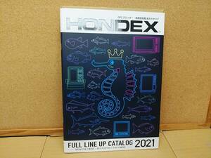 ホンデックス HONDEX　魚探 ２０２１年 カタログ 本多電子213g　