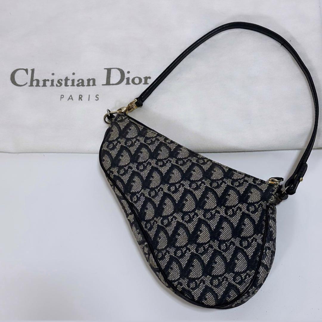 セール】 Dior 最も完璧な ☆クリスチャンディオール サドルバッグ