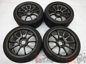 1400076001 ヨコハマ アドバンレーシング RS-DF 18x9.5 45 PCD114.3 / 18x10.5 24 PCD114.3 フェンダー加工車に！ トラスト企画 U