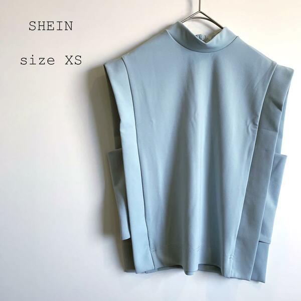 SHEIN シーン 水色ノースリーブカットソー