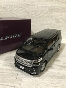 1/30 トヨタ 新型ヴェルファイア ハイブリッド ZR　VELLFIRE 前期　非売品 カラーサンプル ミニカー スパークリングブラックパール