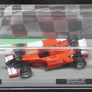 □31 FERRARI F2001 フェラーリF2001 ミハエル・シューマッハ F1マシンコレクション1/43 デアゴスティーニ 模型のみ未開封の画像1