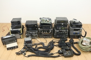  transceiver together!!(ICOM IC-228 IC-2710D IC-1200 IC-370A IC-255J) etc. sinwaTRIO Mitsubishi Junk tube .8102