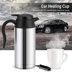  bargain * car electric kettle car hot water dispenser car hot water dispenser 12V in-vehicle capacity 750ml electric kettle pot sleeping area in the vehicle travel for long distance Drive 