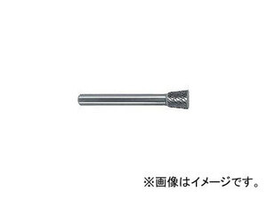 スーパーツール/SUPER TOOL 超硬バーシャンク径6ミリ(逆テーパー型)ダブルカット(刃径：6.0) SB52C01(2819040) JAN：4967521221092