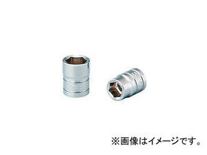 京都機械工具/KTC 6.3sq.ソケット(六角) 8mm B208(3730981) JAN：4989433138701