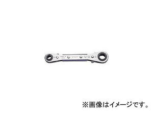 トップ工業/TOP 4サイズ板ラチェットレンチ 13×15・14×17mm PRW5(2487080) JAN：4975180412157