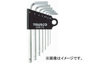 トラスコ中山/TRUSCO ボールポイント六角棒レンチセット 7本組 GXB7S(1252348) JAN：4989999703238