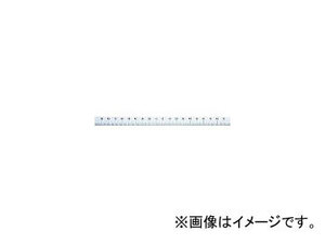 シンワ測定/SHINWA マシンスケール 100mm下段左右振分目盛穴無 14160(3111423) JAN：4960910141605