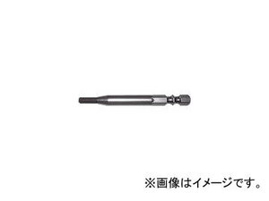 近江精機 6.35六角シャンクW溝ヘキサゴンビット H4 全長100 V32XH4100(3232468) JAN：4571205694524 入数：10本