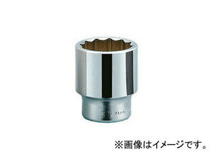 京都機械工具/KTC 19.0sq.ソケット(十二角) 50mm B4050(3447898) JAN：4989433105093