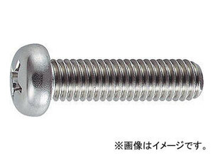 トラスコ中山/TRUSCO ナベ頭小ネジ ステンレス サイズM2×12 140本入 B050212(2125463) JAN：4989999050738