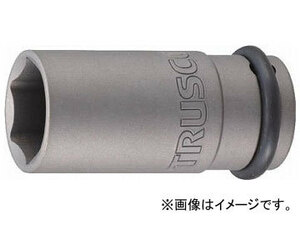 トラスコ中山/TRUSCO インパクト用ロングソケット(差込角19.0)対辺30mm T630AL(3898512) JAN：4989999049909