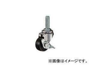 ハンマーキャスター/HAMMER-CASTER E型ねじ式 自在SP付 ゴム車 40mm M12×P1.75 415EAR40BAR01(1254120) JAN：4956237002903