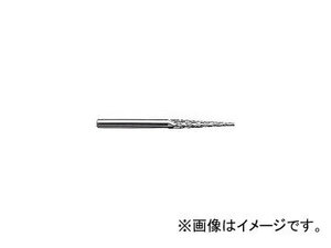 スーパーツール/SUPER TOOL 超硬バーシャンク径3ミリ(円錐型)ダブルカット刃径：3.0波長：16 SB5A01(2817748) JAN：4967521220149