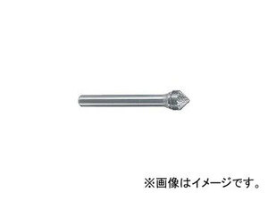 スーパーツール/SUPER TOOL 超硬バーシャンク径6ミリ(円錐型90度)ダブルカット(刃径：19.0 SB49C05(3216977) JAN：4967521220996