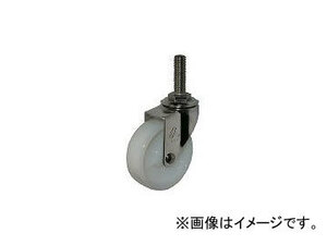 ハンマーキャスター/HAMMER-CASTER オールステンレス E型自在 SP付 ゴム車 100mm 320EAN65BAR01(3984397) JAN：4956237049755