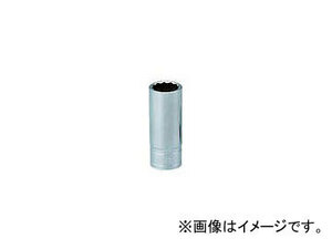 京都機械工具/KTC 9.5sq.セミディープソケット(十二角) 14mm B3M14W(3732088) JAN：4989433130569