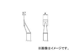 白光/HAKKO こて先 SOP 6L型 T81005(4004281) JAN：4962615010002