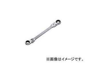 京都機械工具/KTC ラチェットめがねレンチ(両頭型首振りタイプ) 10×12mm MR1A1012F(3921166) JAN：4989433319018