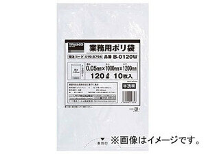 トラスコ中山/TRUSCO 業務用ポリ袋0.05×120(半透明) B0120W(4198794) JAN：4989999213348