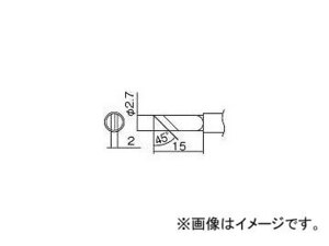 白光/HAKKO こて先 K型 T12K(2946076) JAN：4962615016882