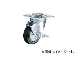 ハンマーキャスター/HAMMER-CASTER Sシリーズ520タイプ自在SP付ゴムB車 125mm 513SRB125BAR01(3671844) JAN：4956237037905