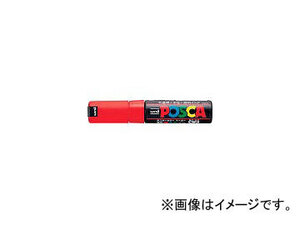 三菱鉛筆/UNI 水性顔料マーカー ユニポスカ太字角芯 赤 PC8K.15(3654141) JAN：4902778138915