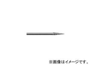 スーパーツール/SUPER TOOL 超硬バーシャンク径3ミリ(円錐型)ダブルカット刃径：3.0波長：11 SB5A03(2818116) JAN：4967521220163