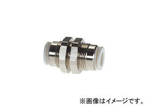 千代田通商/CHIYODA ファイブバルクヘッドユニオン W(白)8mm F800BUW(3137066) JAN：4537327035461