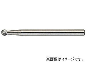 トラスコ中山/TRUSCO 超硬バー 球型 φ3×刃長2.5×軸3 シングルカット TB8A030S(3840778) JAN：4989999042795