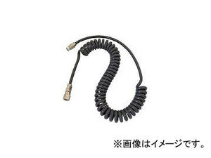 千代田通商/CHIYODA ストロングスパイラル GR 8mm/使用範囲4750mm グレー WS808GR(3761860) JAN：4537327031098