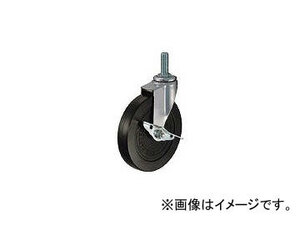 ハンマーキャスター/HAMMER-CASTER E型ねじ式 自在SP付 ゴム車 150mm M16×P2.0 415EAR150BAR01(1254260) JAN：4956237002965