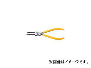 トップ工業/TOP スナップリングプライヤ穴用直爪 230mm 使用範囲32～80mm HS230(3598047) JAN：4975180530745