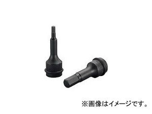 前田金属工業/TONE インパクト用セミロングヘキサゴンソケット 14mm 4AH14L75(3696090) JAN：4953488200249